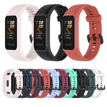 Asendamine Vaata Bänd HUAWEI Band 4 Honor Band 5i Smart Watch Pehme Sport Silikoon StrapAccessories