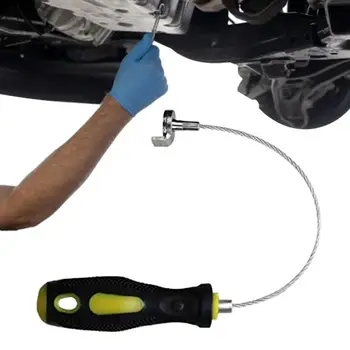 Auto Õli Äravoolukork Removal Tool Tugev Magnet Eemaldaja Mutrivõti Anti Scald Auto Hooldus-Õli Õlivann Drain Plug Key Pesa
