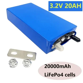 100% Brand NEW 3.2 V 20Ah LiFePO4 Aku Cell Liitium-Raud-Fosfaat Sügav Tsüklit Diy 12V 24V 36V 48V Päikeseenergia UPS Power