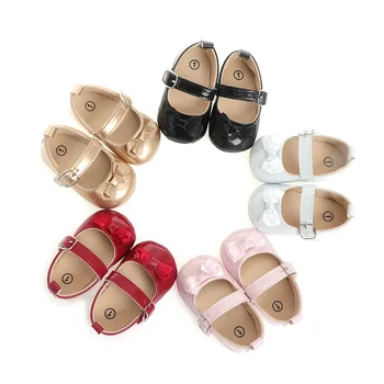 Uued beebi jalanõud Liblikas kleit Princess kingad kummist tald ei libise mugav teise lapse-jalatsid-beebi-jalatsid