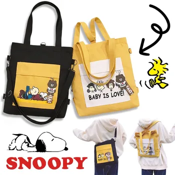 Snoopy Õlakott, Armas Õpilane Messenger Seljakott Multifunktsionaalne Anime Armas Naiste Reisi-Fashion Tüdrukud Ladustamise Tassima Käekott