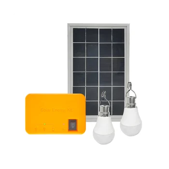 Telkimine Solar Panel Light 2 Pirn Set Solar Laadija Energiasäästu Päikese Valgus Väljas Sise-Laetav LED-märgutuli(B)