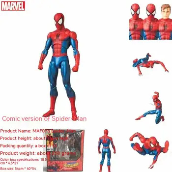 16cm Anime Marvel Spiderman Tegevus Joonis Laos Originaal Medicom Mafex 075 Hämmastav Mudel Laekuva Sünnipäeva Kingitus