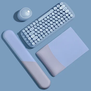 Toetavad Randmeid Ülejäänud Mugavuse Laua Mouse Pad Matid Office Hasartmängude Arvuti Sülearvuti Klaviatuur Käepaela Käe Tugipadi Mälu Vaht