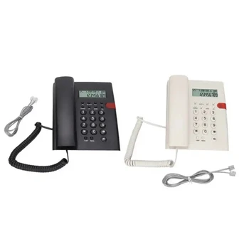 K010A-1 Juhtmega Telefon CallerID Muusika Säilitamine Käed Kutsudes Desktop Lauatelefoni Telefoni Hotel Home, inglise