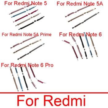 On Off Power Nupp Helitugevuse Klahvi Xiaomi Redmi Lisa 5 5A Peaminister Maht & Power Sidekey Nuppu Redmi Lisa 6 Pro Parandus Osad