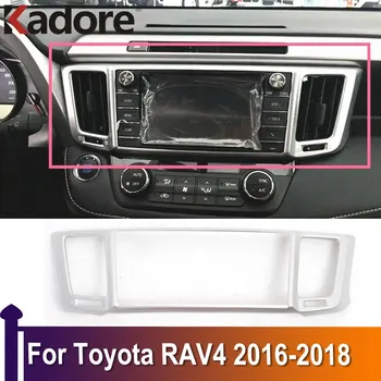 Toyota RAV4 RAV 4 2016 2017 2018 Konditsioneer Lähis Kesk-Outlet Õhu Ventilatsiooniava Kate Sisekujundus sisustuselemendid ABS Matt