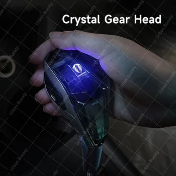 Auto Universal Crystal Käepide Gear Shift Knob Käik Pea LED Koenigsegg Regera Quant Üks:1 Jesko CCXR CCX VASTASPOOLE krediidiriski CCGT CC8S