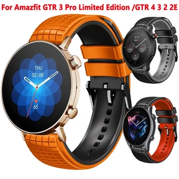 Silikoon Käevõru Amazfit GTR 3 Pro Watch Band Randmepaela Jaoks Huami Amazfit GTR 4/3/2/2e/47mm/Stratos 3 Smartwatch Rihm