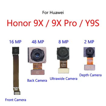 Eesmine Kaamera Tagasi Ees Suur Väike Peamised Tagumine Kaamera Moodul Flex Kaabel Huawei Honor 9X Pro / Y9 Peaminister 2019 / Y9S