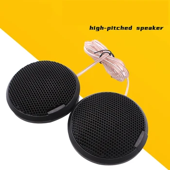 2tk Kaasaskantav Mini Auto Tweeter Speaker Audio Piesoelektrilised Summeri Kõlarid audiosüsteem Super Power Dome Kõlar Kõlar