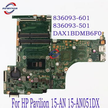 HP Pavilion 15-AB Sülearvuti Emaplaadi 830597-001 830597-601 830597-501 DAX1BDMB6F0 i5-6200U CPU 100% Töötab
