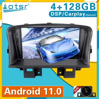 4+128GB Jaoks Chevrolet Cruze 2009-2012 Android 11 Carplay Raadio Mängija GPS Navigation juhtseade Auto Stereo WIFI DSP BT