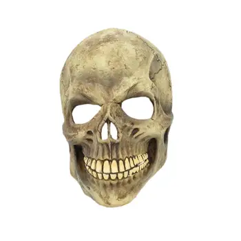 Täis Peaga Kolju Mask Skelett Mask Halloween Kostüüm Õudus Kurja Kõne Tollimaksu Mask Kiiver Liikuv Lõualuu