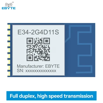 Traadita Serial Moodul 2.4 GHz EBYTE E34-2G4D11S Full-duplex Anti-Interferentsi kiire Järjestikune Edastamine SMD GFSK PCB