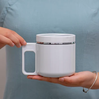 Puhas hõbe 99.9% siseseina isoleeritud cup, office cup, kohvi tassi, mille võimsus on 360ML, isoleeritud umbes 8 tundi
