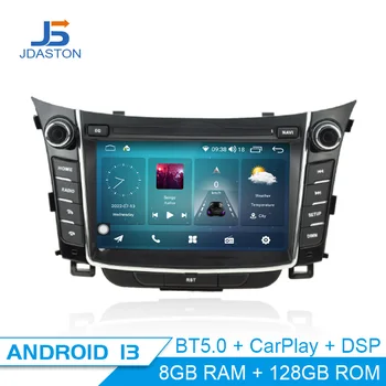 JDASTON Android 13 Auto Multimeedia Mängija Hyundai I30 Elantra GT 2012 - 2017 GPS Navigation 2 Din Auto Raadio Audio Stereo