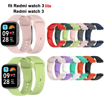 Sport pehmest Silikoonist Watch Band Rihma Redmi Vaata 3 Aktiivne Smart Watch Käevõru Redmi Vaata 3 Lite Wristbands