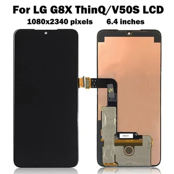 100% Testitud V50S ThinQ LCD LG G8X V50S LCD Ekraan Koos Raami LG G8x LCD Varuosad