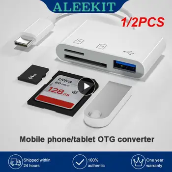 1/2TK Tüüp-C Adapter TF CF SD-Mälukaardi Lugeja, OTG Kirjanik Compact Flash USB-C IPad Macbook USB Type C
