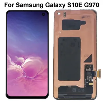 SUPER AMOLED S10e Ekraaniga Samsung Galaxy S10E G970 G970U G970F G970A G970V LCD Ekraan Puutetundlik Assamblee Asendamine