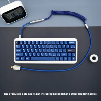 GeekCable Käsitöö Kohandatud Mehaanilised Klaviatuuri Data Kaabel GMK Teema SP Keycap Line Vanguard Colorway