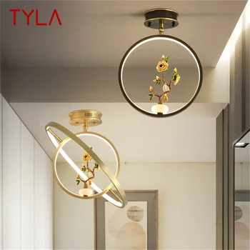 ·TYLA Messing laevalgusti Kaasaegse Luksus Kuld Lamp Inventar LED Loominguline Kodu Kaunistamiseks