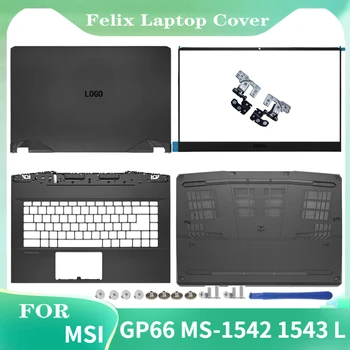Uue Ekraani tagakaas MSI GP66 MS-1542 1543 Sülearvuti LCD Back Cover Front Bezel Palmrest Alt Shell Ülemine Top väiketähti