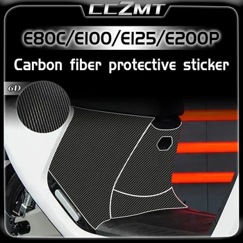 Eest Ninebot E80C E100 E125 E200P muutmine tarvikud 6D süsinikkiust kaitsekile graafikat auto kleebis