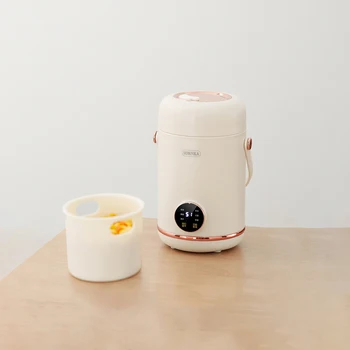 1L Mini Riisi Pliit Multifunktsionaalne Kaasaskantavate käeshoitavate Elektrilised Toiduvalmistamis Pot-Pott Üks Väike Hot Pot Ühiselamu Asukoht