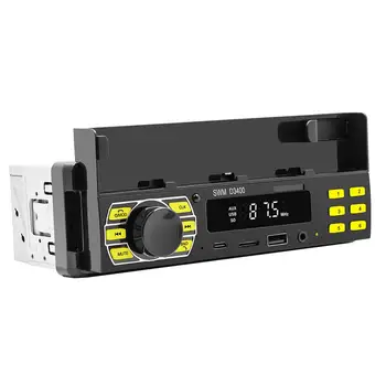 D3400 Auto Stereo Multimeedia MP3-Mängija, AUX-Käed-Vaba Helistamine autokomplekti Traadita Kaugjuhtimispult Audio Süsteem Cell Phone Omanik