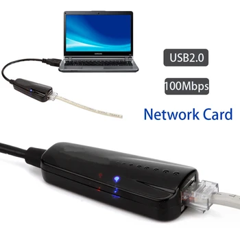 Ethernet konverter USB2.0 lan Kaardi Adapter Plug and Play Lauaarvuti sülearvuti RJ-45 LAN Adapter võrgu kaart converter mängude adaptiivne