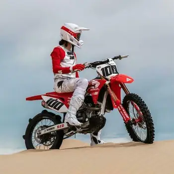 2022 SHIFT MX 3LABEL Krossi Gear Set Top Kuld Shift Vega LE Moto Dirt Bike Jersey Komplekt