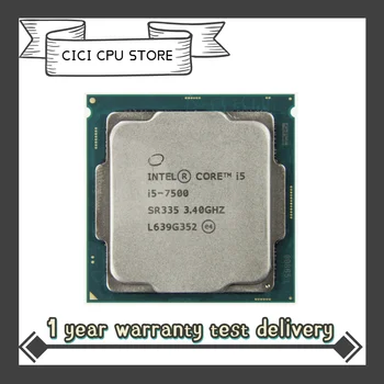 Kasutatakse Intel Core i5 7500 3.4 GHz Quad-Core Quad-Lõng CPU Protsessor 6M 65W LGA 1151
