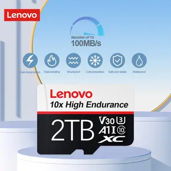 Lenovo 2TB Micro SD TF-Kaardi Mobiil-SD/TF Flash Mälukaart 512 gb 1 tb 256GB 128GB kaasaskantavas SD Kaart Nintendo Lüliti